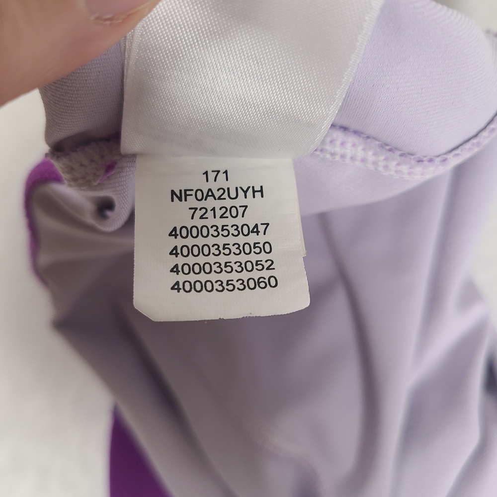 The North Face Motus Capri Active Leggings Womens Size XL - Purple Flashdry - Picture 6 of 9